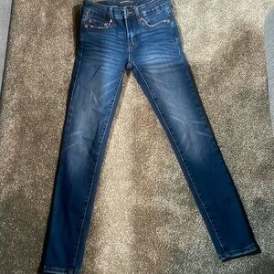 Aeropostale - Premium Seriously Stretchy Low-Rise Jegging; 000 Reg